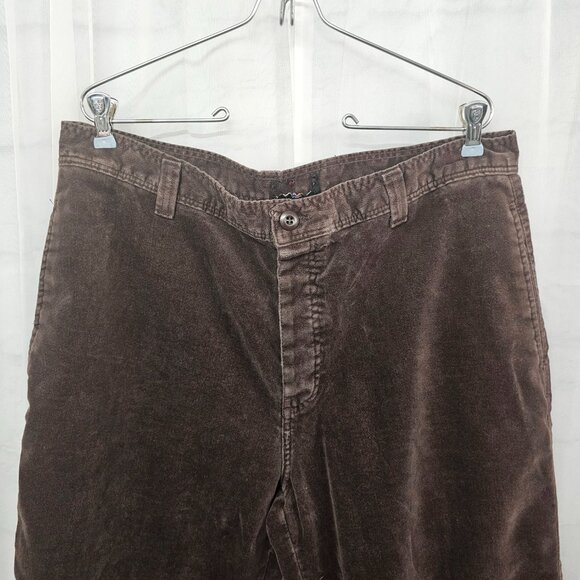 Vintage Jones Apparel Brown Corduroy Pants Buttonfly Grunge Skater  36 x 30 - Picture 2 of 10